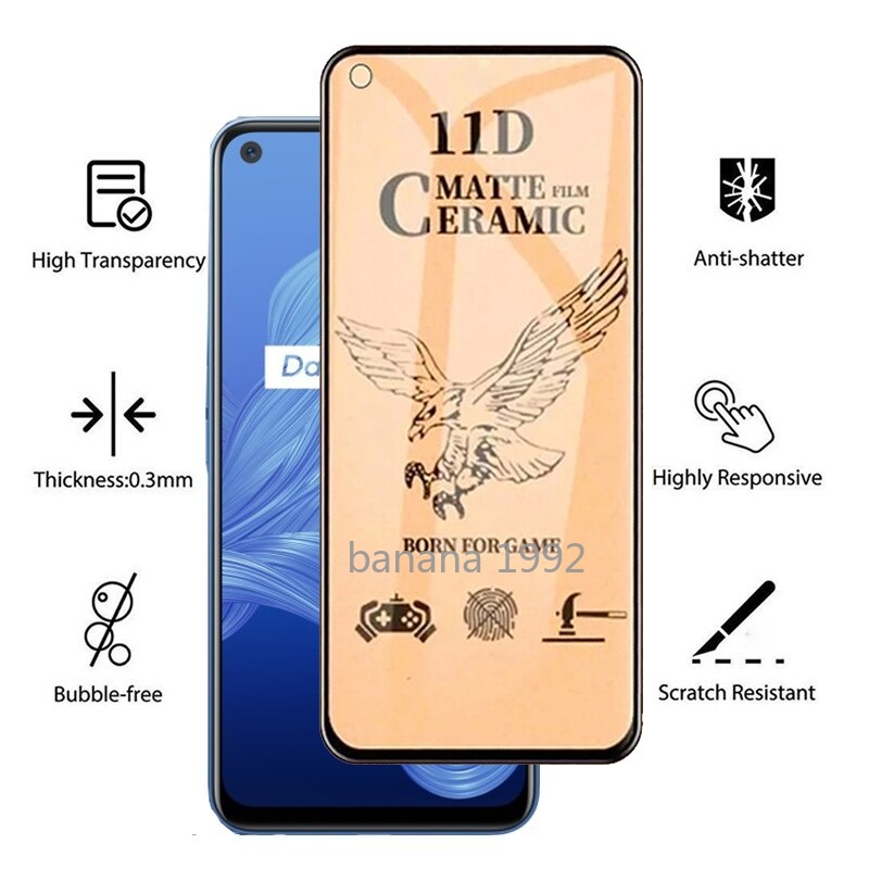 2in1 Realme 8i 7 6 5 3 Pro 8 7i 6i 5i 5s C3 C11 C12 C15 C17 C20 C25s C25y C21y GT Master Realme Narzo 30A Pro Kính cường lực mềm