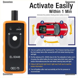 Đồng hồ đo lốp TPMS chuyên dụng EL-5048 TPMS chất lượng tốt cho xe cộ