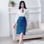 Áo sơ mi nữ cổ đức tặng kèm tag nơ công sở A1094 KYMEI