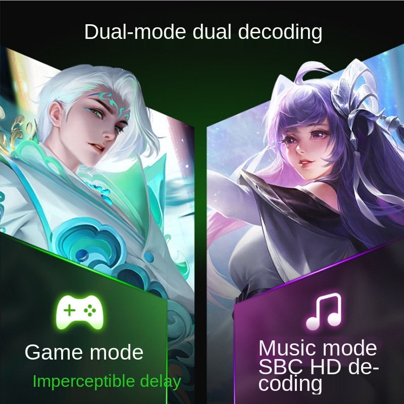 Ảnh Tai Nghe Chuyên Game TWS Nhét Tai Vitog Bluetooth Không Dây Không Trễ Thời Gian Chờ Lâu Chống Thấm Nước Có Mic 3