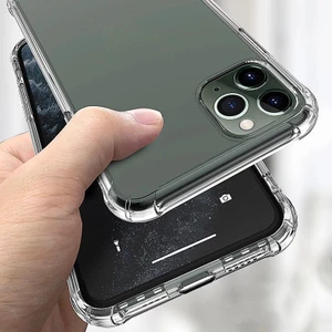 Ốp lưng trong suốt kiểu dáng đơn giản dành cho iPhone 12 Pro Max Mini 11 Pro Max XS Max XR X 8 8 Plus 7 7 Plus 6s.6s Plus 6 6Plus 5 5S SE