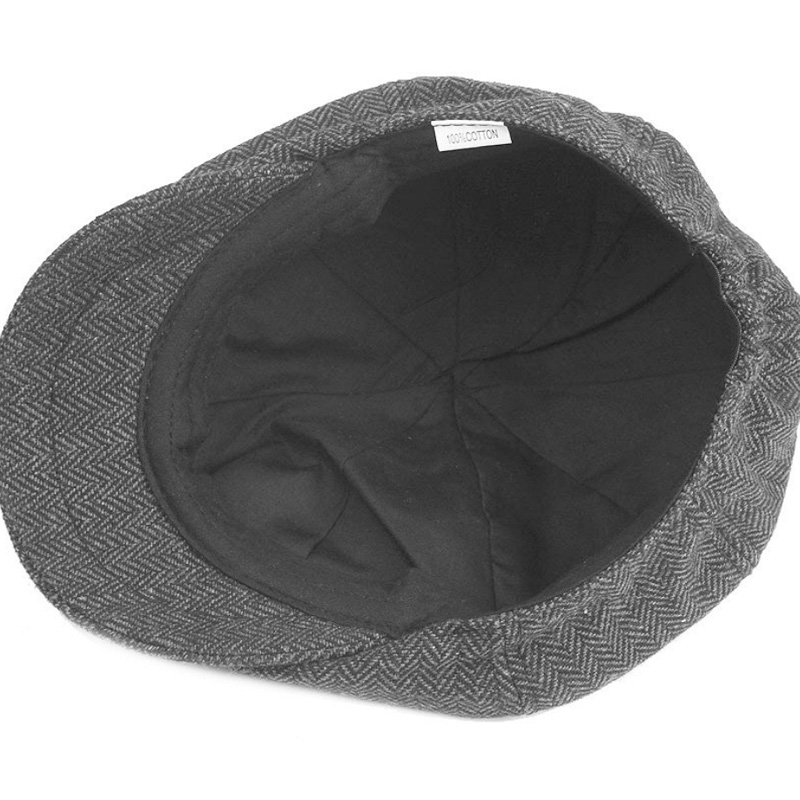 Mũ beret thiết kế phong cách thời trang cổ điển thịnh hành cho nam