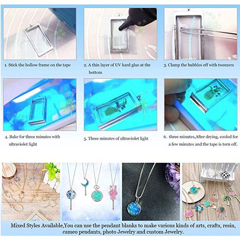 9 Khuôn kim loại làm trang sức từ nhựa resin kiểu dáng mèo con