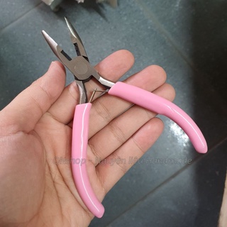 Kìm uốn, cắt làm trang sức màu hồng tím dễ thương
