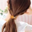 Set 100 Dây buộc tóc hoa cúc nhiều màu sắc hot trend HaminStore
