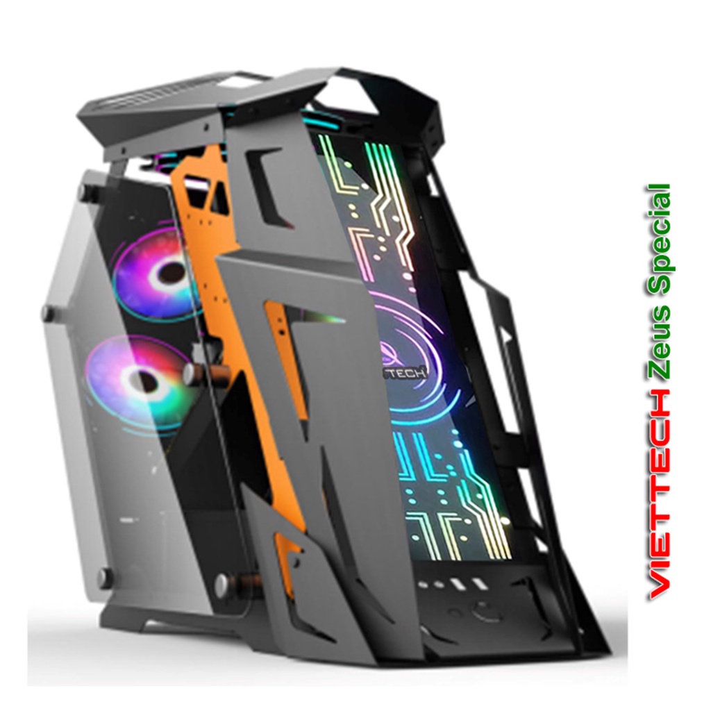 Vỏ case máy tính GAMING quái thú VIETTECH Zeus Special | Shopee Việt Nam