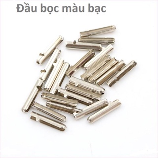 Set 4 Đầu bọc dây giày bằng kim loại nhiều màu