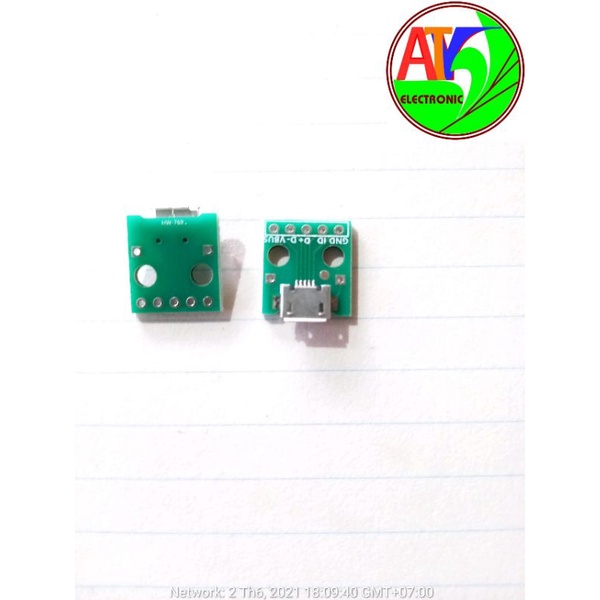 Mạch chuyển các cổng USB sang DIP micro USB, USB mini, Tuyp C giắc đực ...