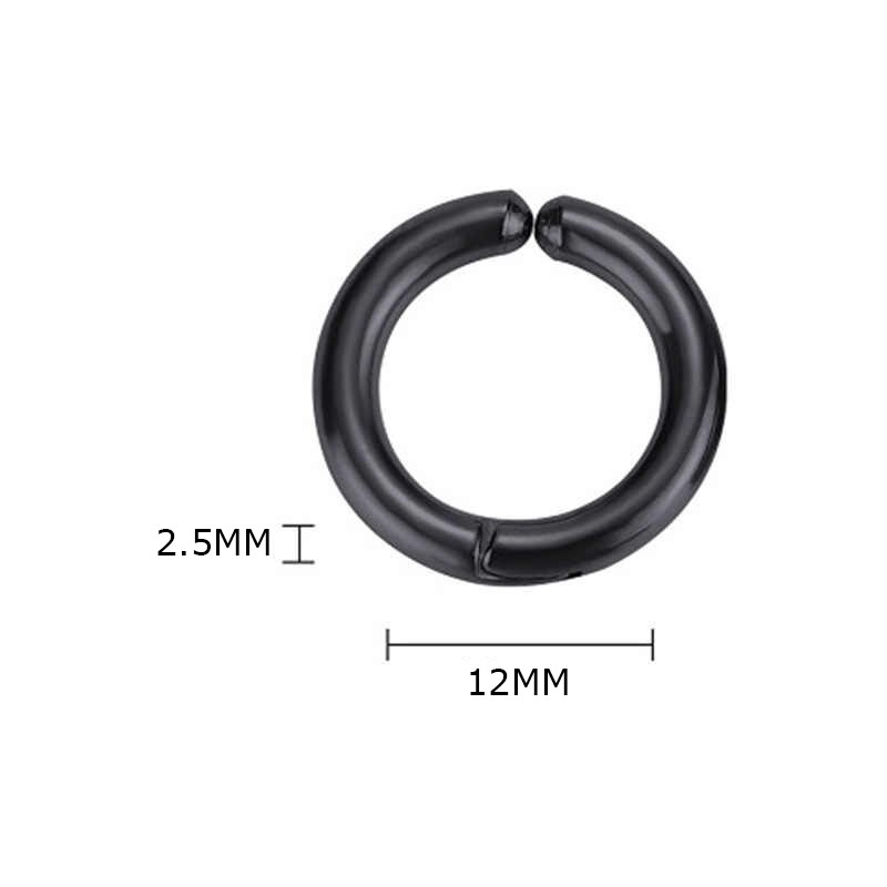 Khuyên tai không cần bấm lỗ ROSI ACCESSORIES, bông tai kẹp vành nam nữ thời trang GD3 (1 Chiếc)