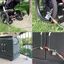 KIN Chống Trộm Xe Đạp Khóa Dây Xích Xe Đạp Cáp Thép An Ninh Có Nhẫn Cuối Xe Máy Xe Đạp Khóa Dây Thép Bện Cabel