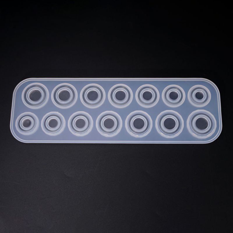 Khuôn Silicone Mềm cho Đúc Nhẫn DIY từ Nhựa Cao Cấp - Trang Sức Thủ Công