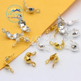 20 Cái Kẹp Đầu Dây Hình Sò Loại Tốt Bền Màu Làm Dây Chuyền Trang Sức Handmade
