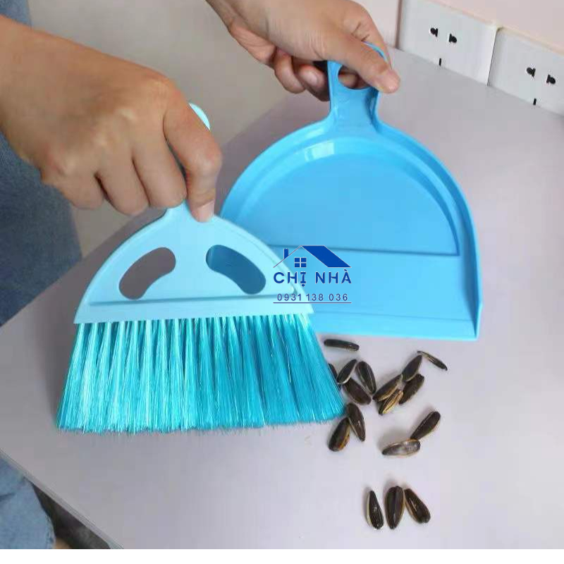 Bộ Chổi Hốt Rác, Quét Bụi Mini (Màu ngẫu nhiên) | Shopee Việt Nam