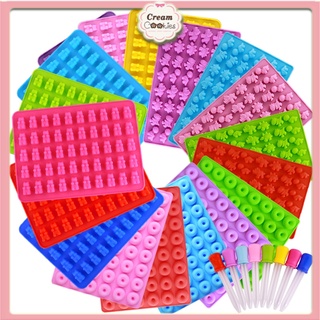 ✿✿✿Khuôn Silicon Làm Kẹo Dẻo Khuôn Làm Thạch, Socola Nhiều Hình Cho Bé✿✿✿