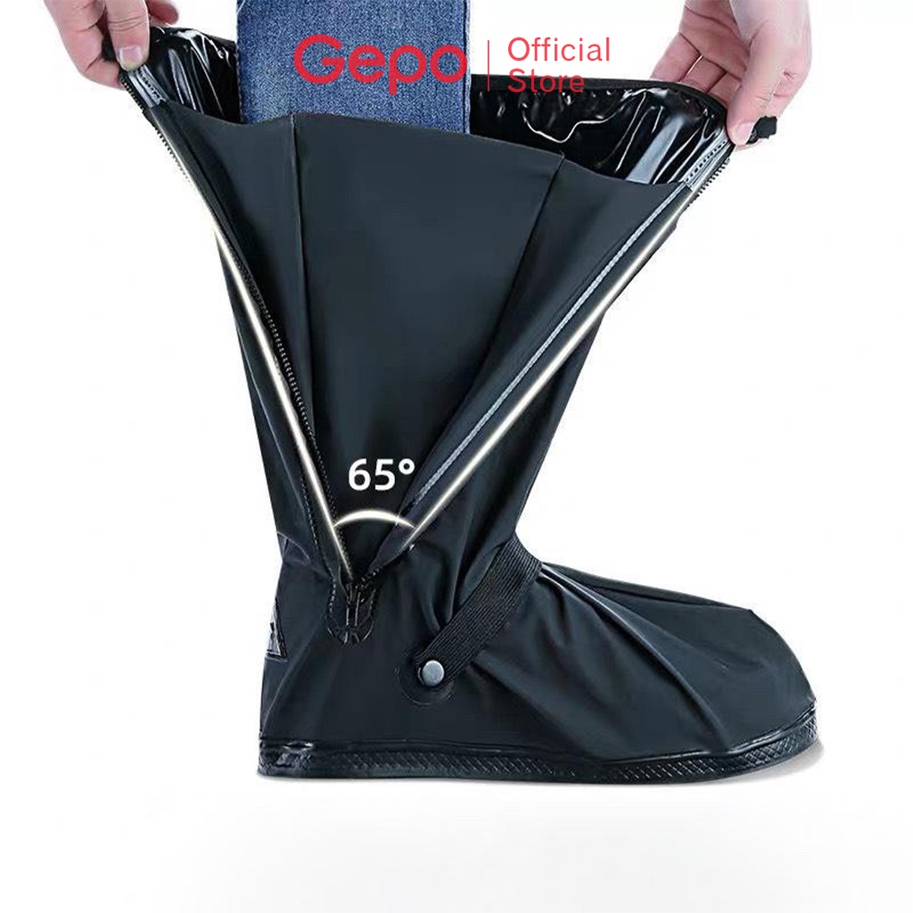 Mô tả Ủng Đi Mưa Cổ Cao Với Chất Liệu Nhựa PVC 2 Lớp GEPO - 4