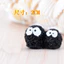 10 Cái / lốc Mini Dễ Thương Các Bức Tượng Nhỏ Đen Yêu Tinh Nhựa Vườn Cổ Tích