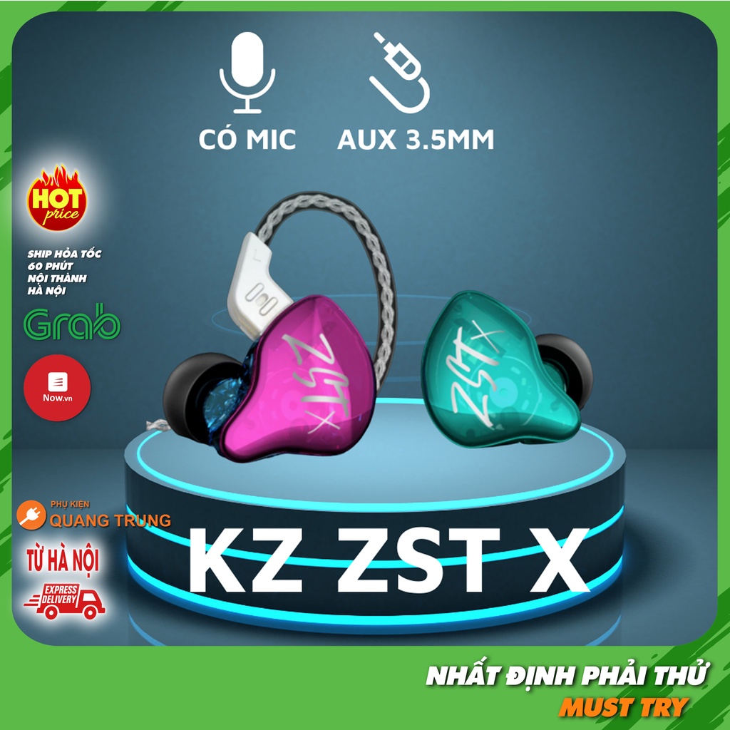 Tai Nghe Kz Zst X C Mic Ch Nh H Ng N Ng C P M I Nh T Shopee Vi T Nam