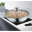 Nồi lẩu inox nồi um xào nắp kính 30cm dùng cho mọi loại bếp