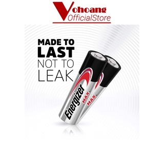 Pin AA Energizer Alkaline chống chảy E91 8 pin tặng kèm 4 pin free - Hàng Chính Hãng