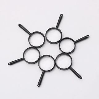 WOAY 1 / 5 / 10 chiếc Kính lúp cầm tay Máy xem côn trùng bằng nhựa Ống kính đọc sách 25mm