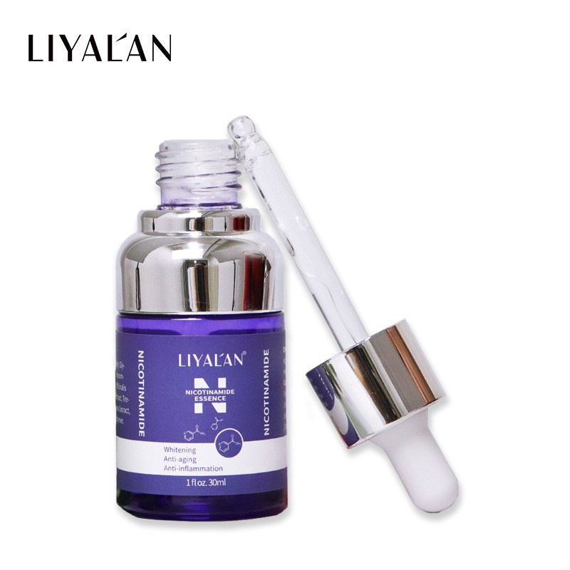Ảnh Serum niacinamide LIYALAN 30ml chứa Vitamin B3 5% 10% chống mụn chống nhiễm trùng làm trắng da mặt 1
