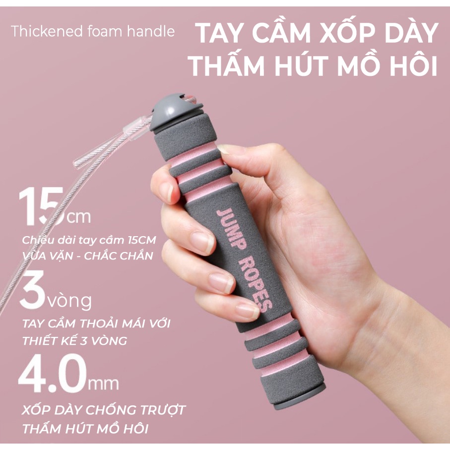 Ảnh Dây Nhảy Cho Bé Tập Thể Dục Thể Thao MixSport Giúp Cơ Thể Dẻo Dai Phát Triển Toàn Diện DTN05 4