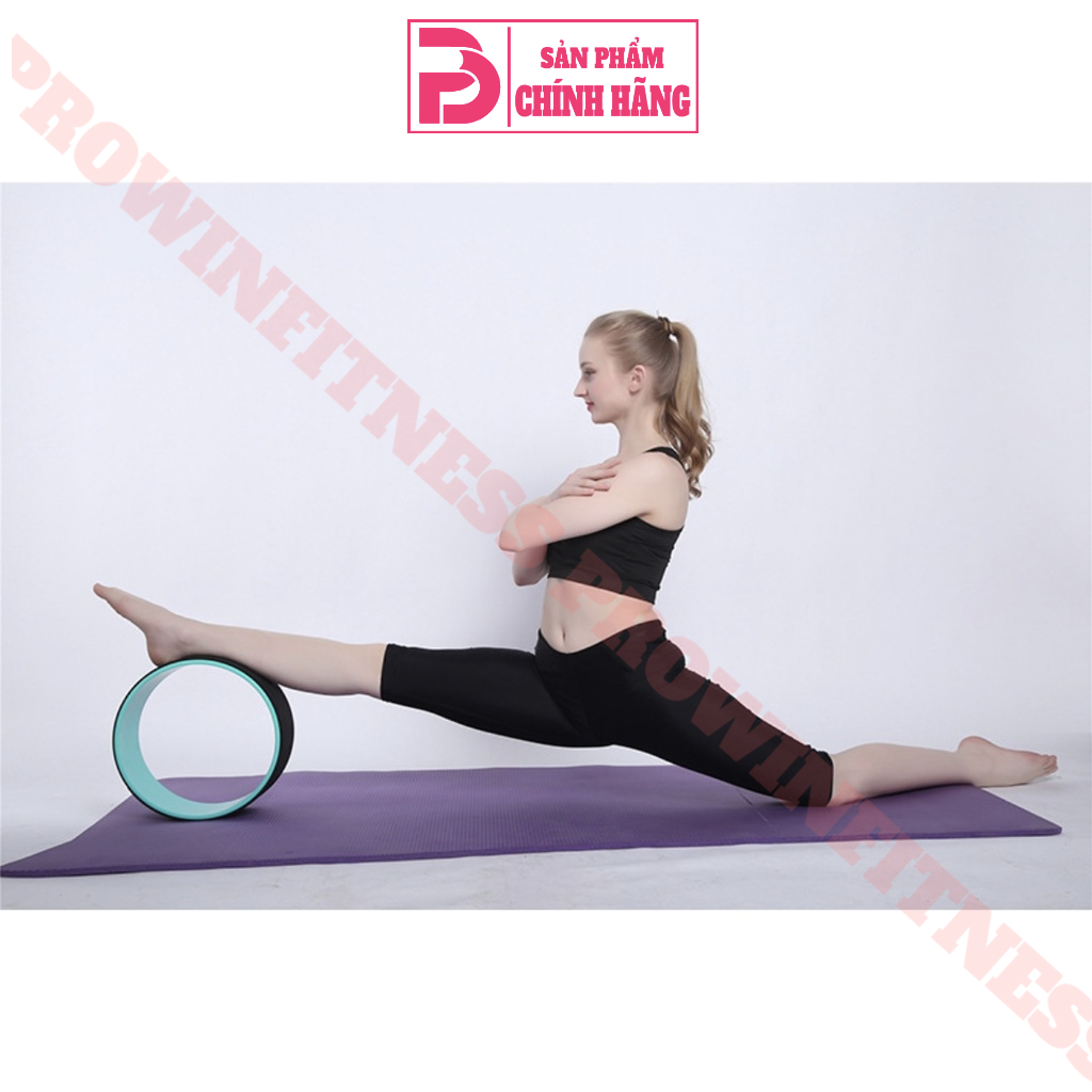 Ảnh Vòng tập yoga bọc cao su cao cấp Prowin Fitness chống trơn trượt khung in hoa văn 4