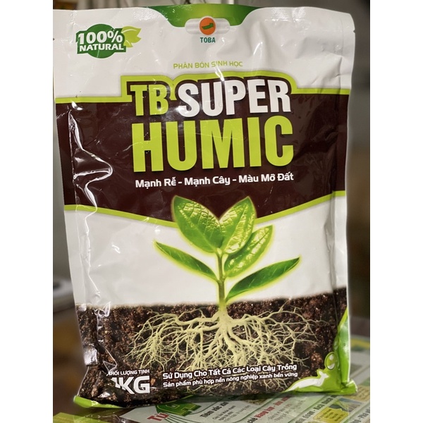 Phân bón sinh học_TOBA super humic 1kg | Shopee Việt Nam