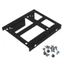 Bộ giá đỡ gắn kim loại SSD kép 2 5 đến 3 5 Chuyển đổi ổ cứng thể rắn 2 5 inch bất kỳ ổ cứng thể rắn nào thành một 3 5 inch Driv