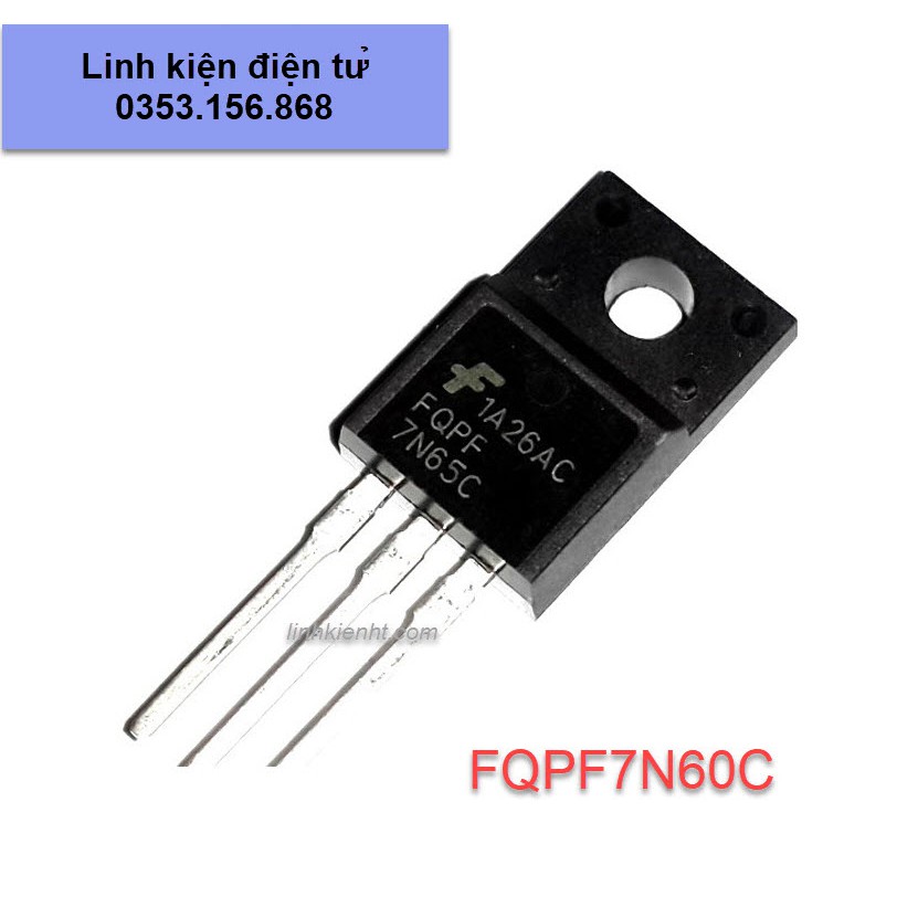7N60 7N60C FQPF7N60C MOSFET 7A 600V (Kênh N) | Shopee Việt Nam