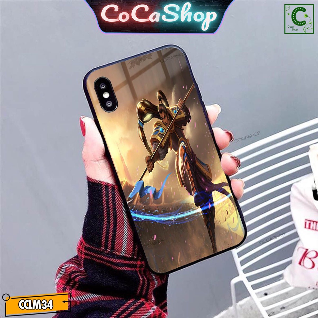 XINZHAO - Tướng Liên Minh - Ốp lưng iphone mặt kính in hình siêu nét - 6/6plus/6s/6splus/7/7plus/8/8plus/x/.....