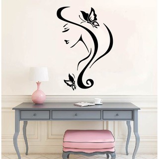 Decal Trang Trí Cửa Tiệm Nail - Spa - HairSalon - Nối Mi, thu hút khách hàng, tạo điểm nhấn P1