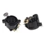 Niki 2 Chiếc 3-Pole XLR Nữ Jack Bảng Gắn Khung Xe Ổ Cắm Kết Nối Cho Mic Guitar