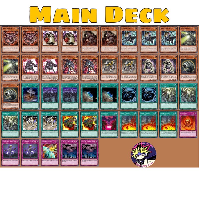 BI IN YUGIOH ] SCRAP DECK 60 L | Shopee Vit Nam