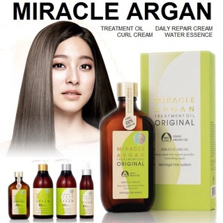 Tinh dầu thảo dược Argan phục hồi tóc hư nhanh và hiệu quảmiracle argan treatment oil original 100ml