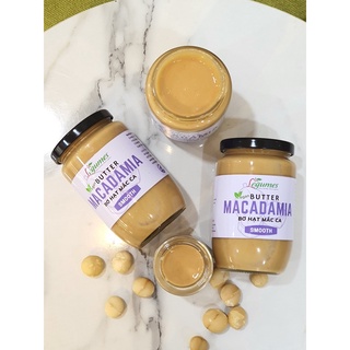 Bơ Hạt Mắc Ca Nguyên Chất 100% Légumes – Macadamia Nut Butter – Bơ Hạt Ăn Kiêng Không Đường