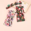 PS1 Ngọt Ngào Giáng Sinh In Đầu Cho Nữ Hoa Tóc Cho Trẻ Em Mềm Mại Thời Trang Ông Già Noel Người Tuyết Nai Sừng Tấm