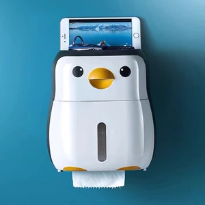 Hộp giấy ăn treo tường hình chim cánh cụt