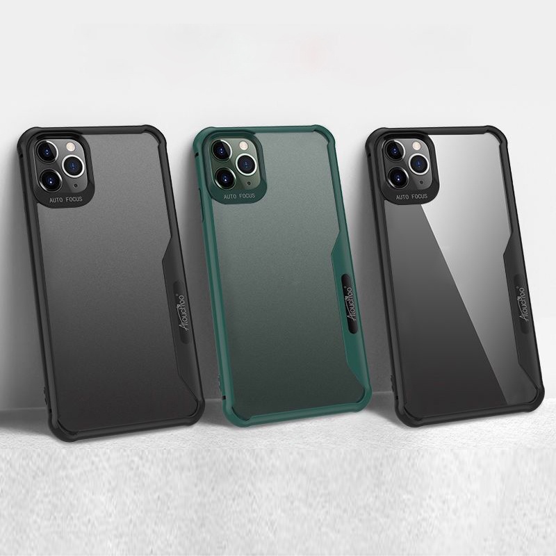 Ốp Điện Thoại Trong Suốt Chống Sốc Có Giá Đỡ Cho compatible for iPhone 11 Pro Max X XS Max XR