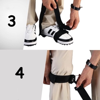 New 2022 -  LEG POSTURE CORRECTOR/ Đai Đeo Chân Hỗ Trợ Luyện Tập Chơi Golf/ Nẹp Định Vị Chân Tập Chơi Golf