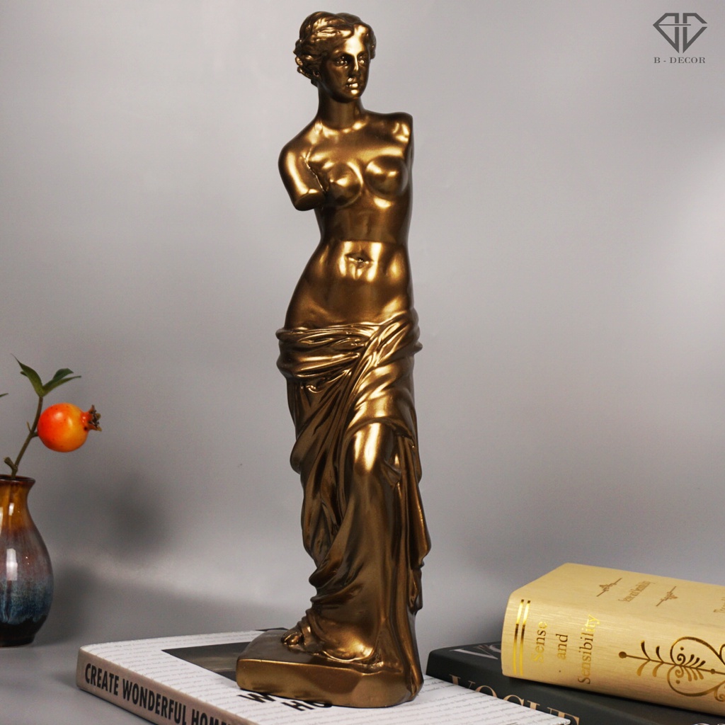Tượng thần vệ nữ Venus de Milo cao 42cm