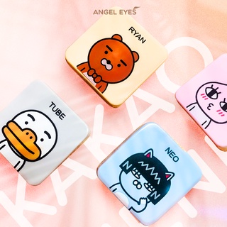 Khay đựng lens Angel Eyes cao cấp không chì nhiều mẫu bao gồm dụng cụ đeo | Khay gương đựng kính áp tròng