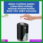 BÌNH THÔNG MINH CẢM ỨNG HỒNG NGOẠI PHUN NƯỚC RỬA TAY DIỆT KHUẨN "BAHAMAR" với bước sóng cảm biến phun tự động rửa tay — ảnh 1
