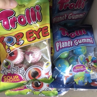 Kẹo dẻo Trolli Quả đất và Con mắt gói 4 viên (4 loại)