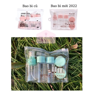 Combo 7 Chai Lọ Chiết Mỹ Phẩm Mini Du Lịch - Nhựa An Toàn
