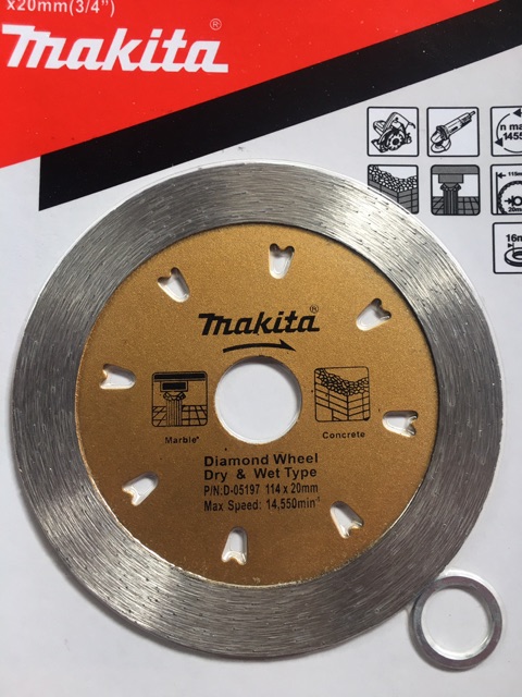 Lưỡi cắt GẠCH MAKITA không rãnh ( hàng loại 1 )