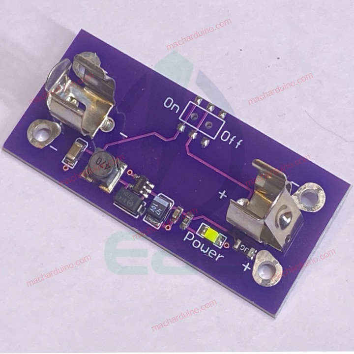 Module gắn Pin AAA Cấp Nguồn Đầu Ra 5VDC Cấp Nguồn Cho Mạch Điện Mini ...