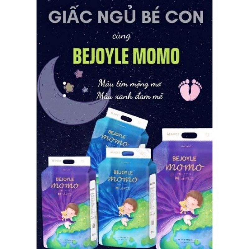 Bỉm dán/quần Bejoyle Momo S112/M96/L84/XL76/XXL72 | Shopee Việt Nam