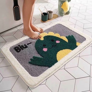 Thảm Chùi Chân Thảm Lau Chân Thảm Len Mịn Chống Trượt 40x60cm