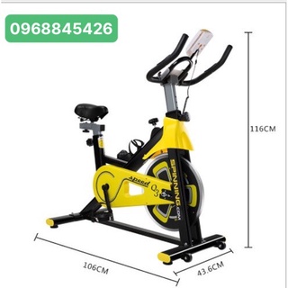 Xe đạp tập thể dục Q3 (Có đo nhịp tim, tặng kèm bình nước) - Kèm ảnh, video thật